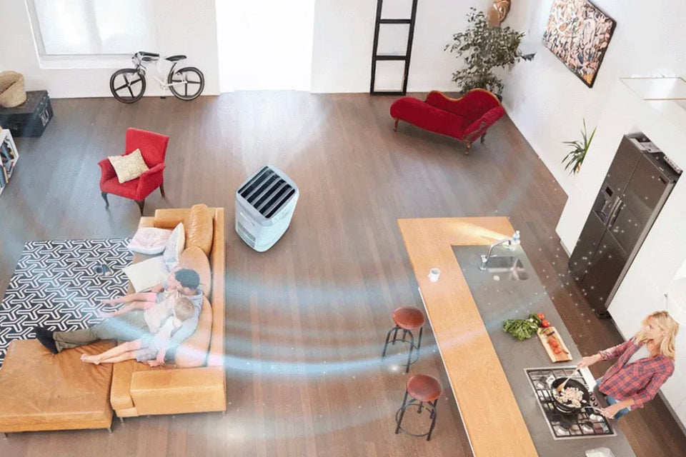 NuWave Air Purifier in Action