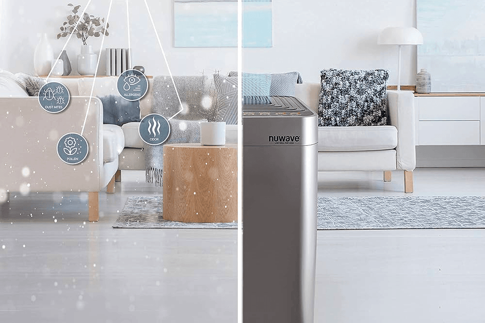 NuWave OxyPure Air Purifier – Eliminate Smoke and Impurities