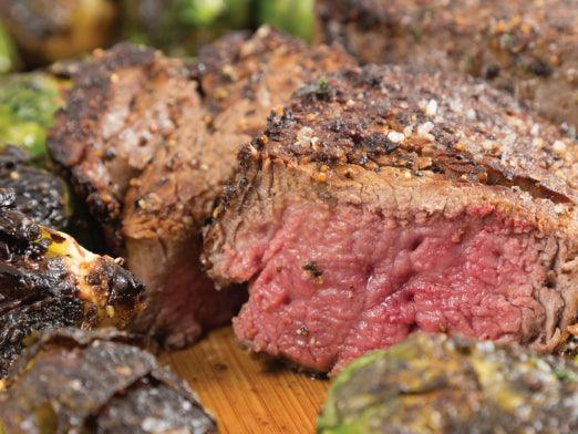 Filet Medallions and Brussels Sprouts