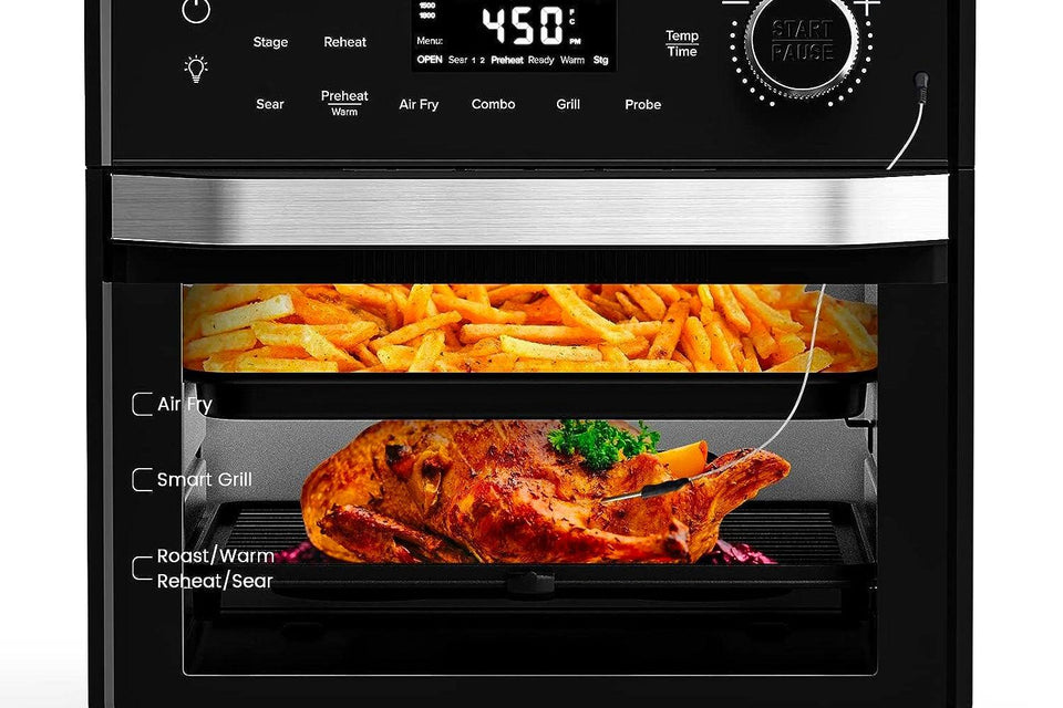 Nuwave TODD ENGLISH Pro-Smart Grill, Plug-In Grill, Oven & Air Fryer.
