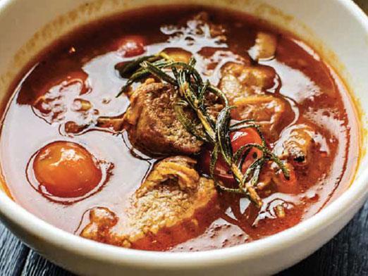 Pork Pozole with Hominy - Nuwave