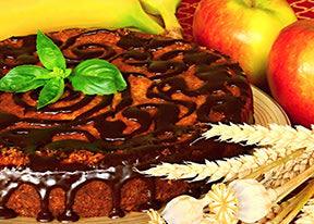 Banana Pumpkin Chocolate Cake - Nuwave