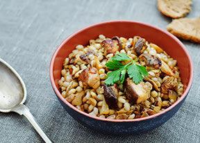 Barley Salad with Mushrooms - Nuwave