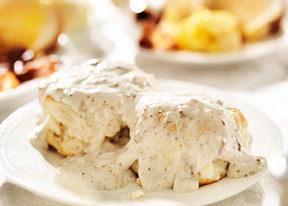 Pork Biscuits & Gravy - Nuwave