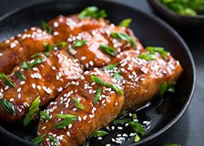 Teriyaki Salmon - Nuwave