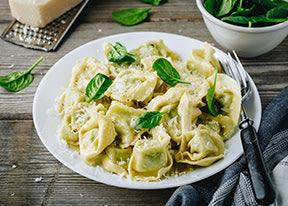 Tortellini with Spinach - Nuwave