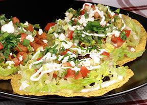 Tostadas de Carne - Nuwave