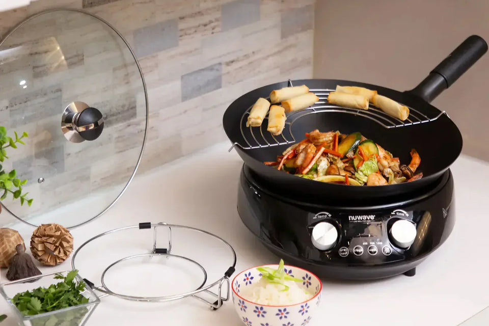 Modern kitchen with Mosaic Precision Induction Wok