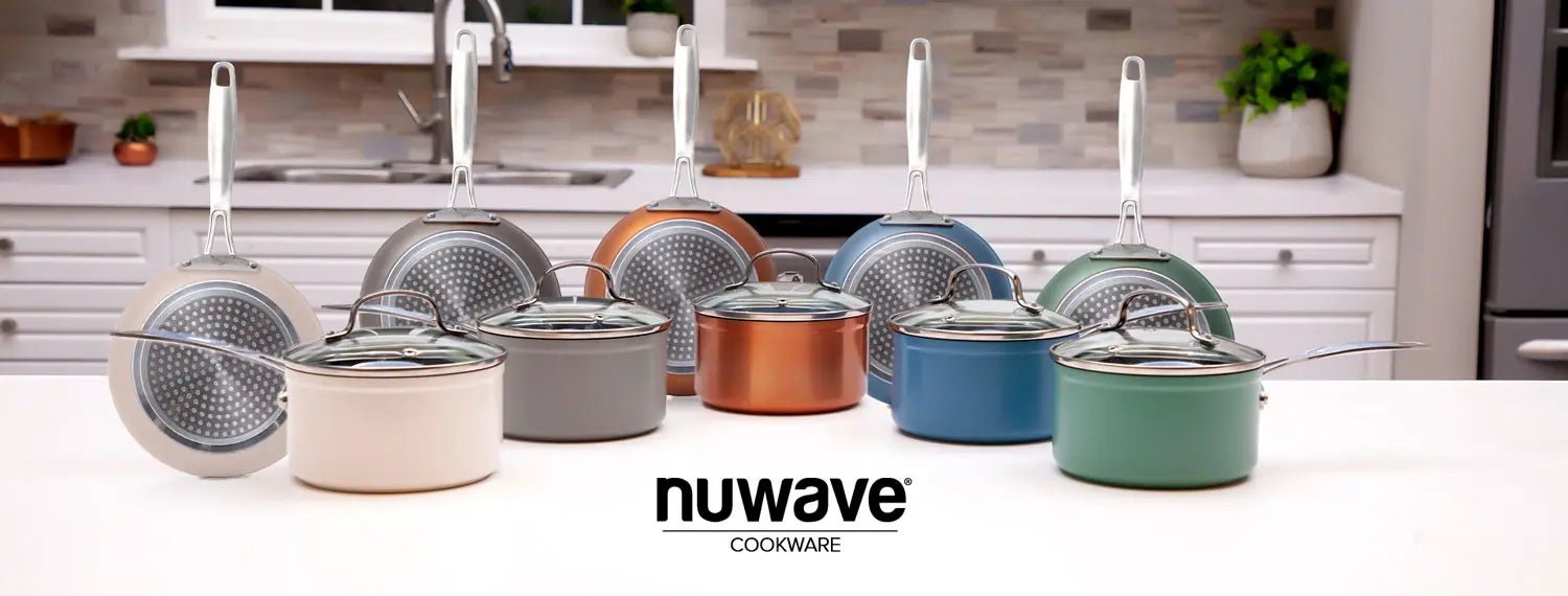 Nuwave Cookware Sets: Healthy Ceramic, Non-Stick, Durable