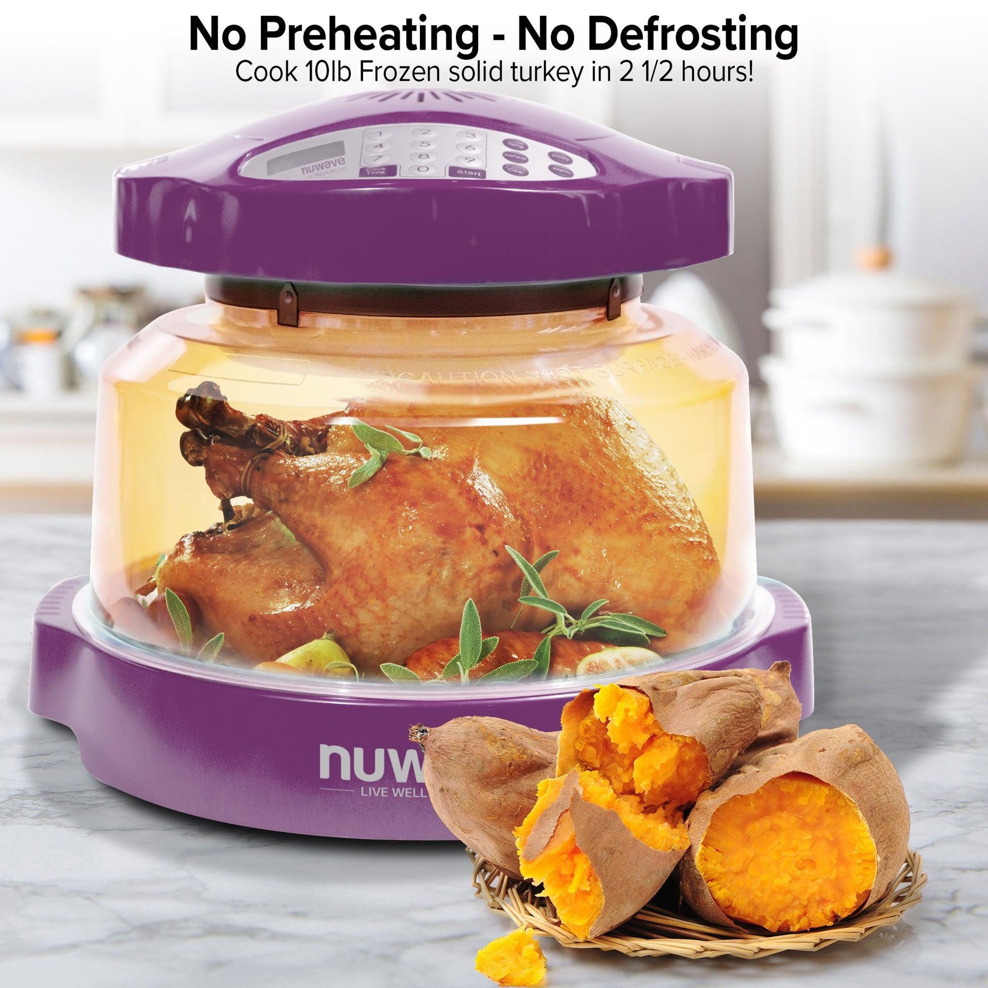 Renewed Nuwave Pro Plus Oven (Eggplant) - Nuwave