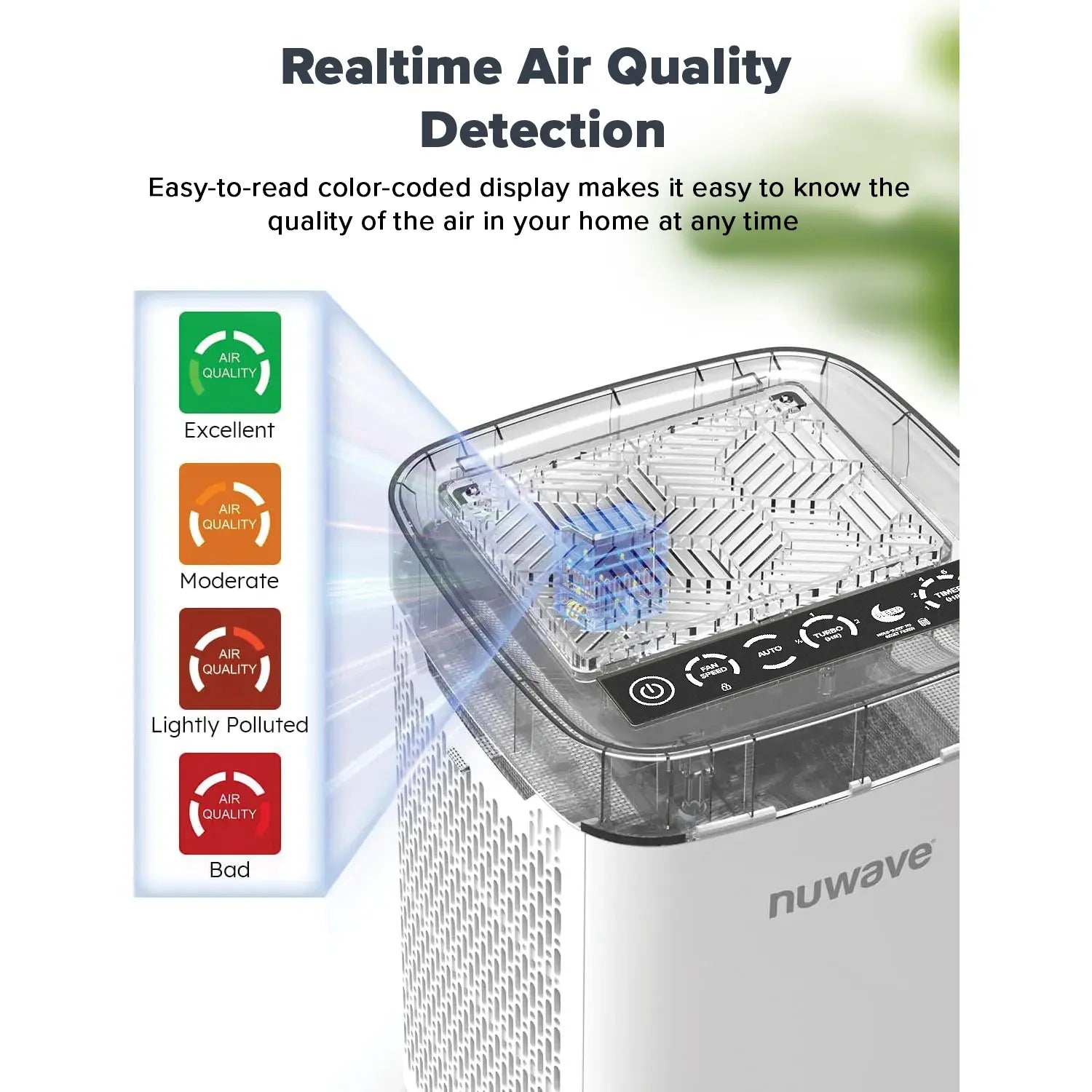 OxyPure Portable Air Purifier | 99% Cleaner Air with HEPA Filter