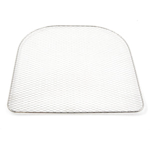 Metal wire mesh baking tray, rectangular shape, ideal for cooking and cooling baked goods.