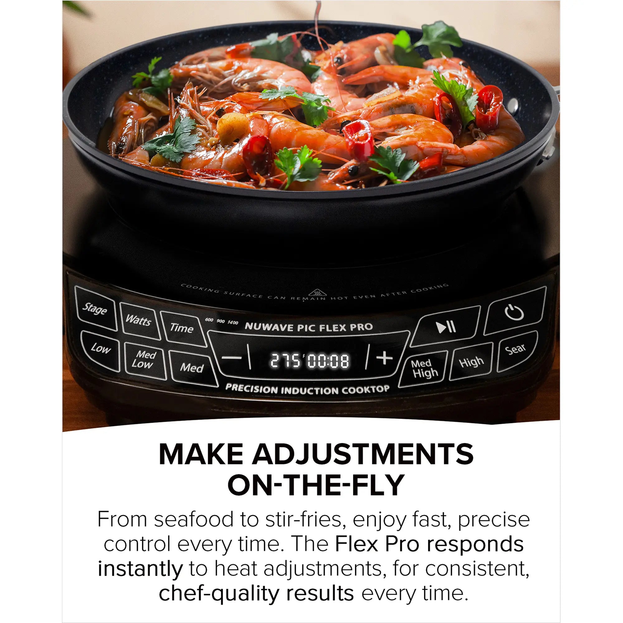 NuWave PIC Flex Pro Induction Cooktop - Thumbnail 4