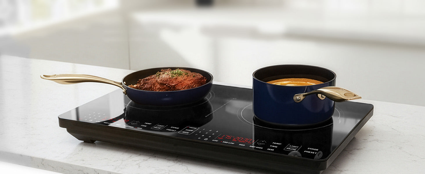 Shop Nuwave PIC Double Pro | The BEST 2 Burner Induction Cooktop