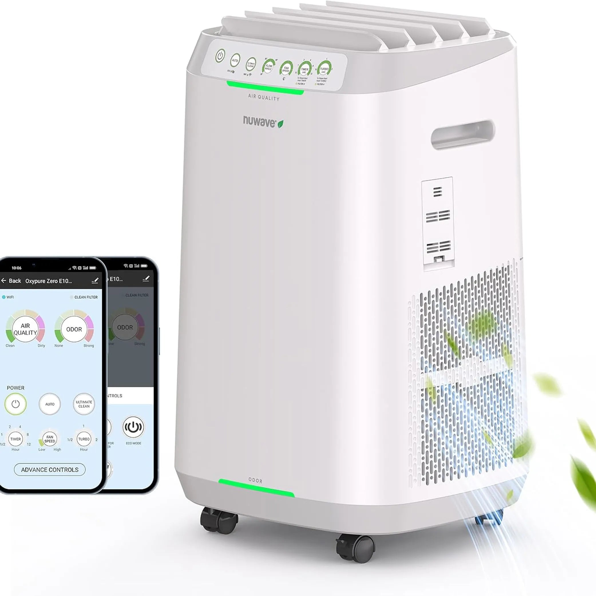 best dehumidifier for cigarette smoke Nuwave OxyPure Zero Smart Air Purifier