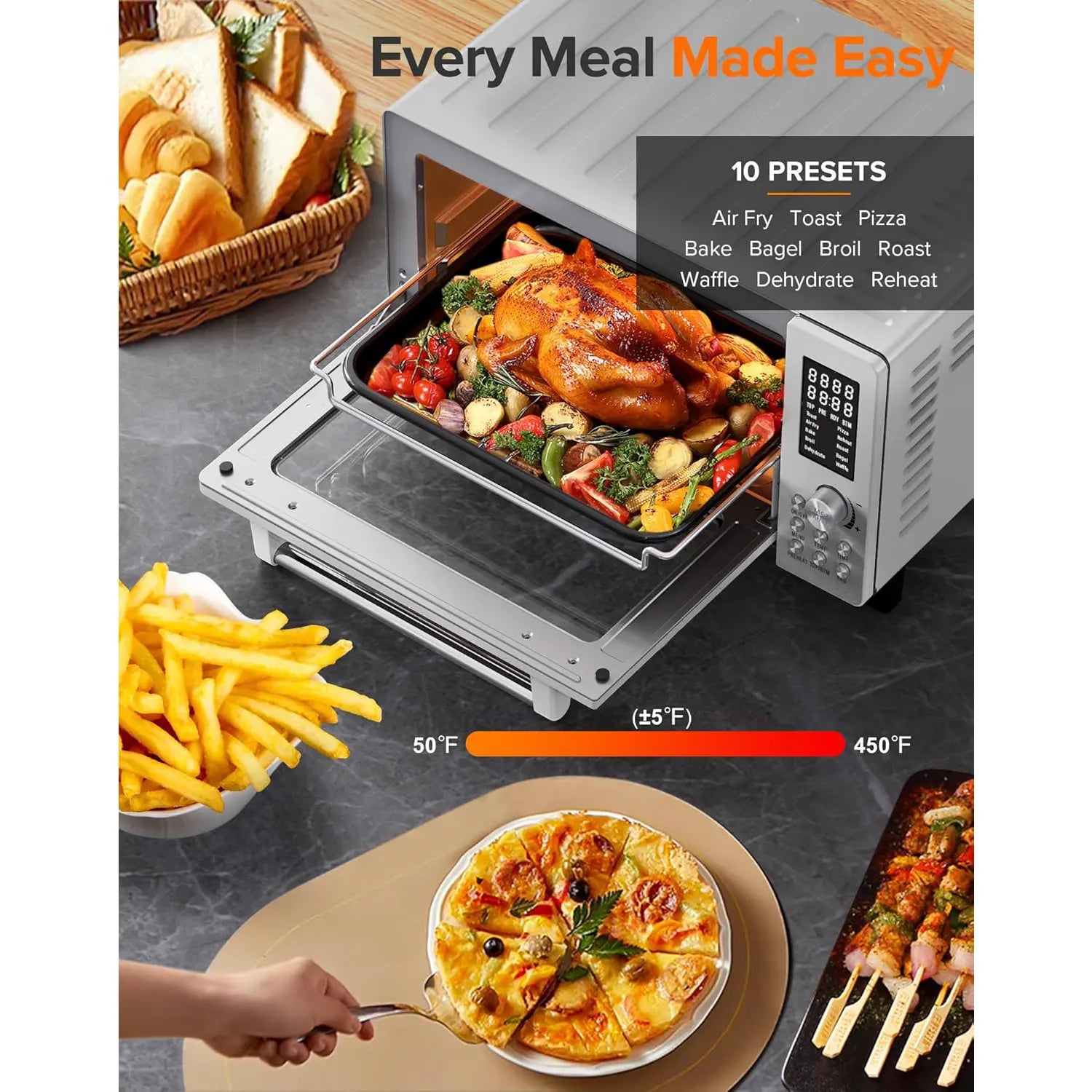 NuWave Bravo Pro Toaster Oven - Thumbnail 3