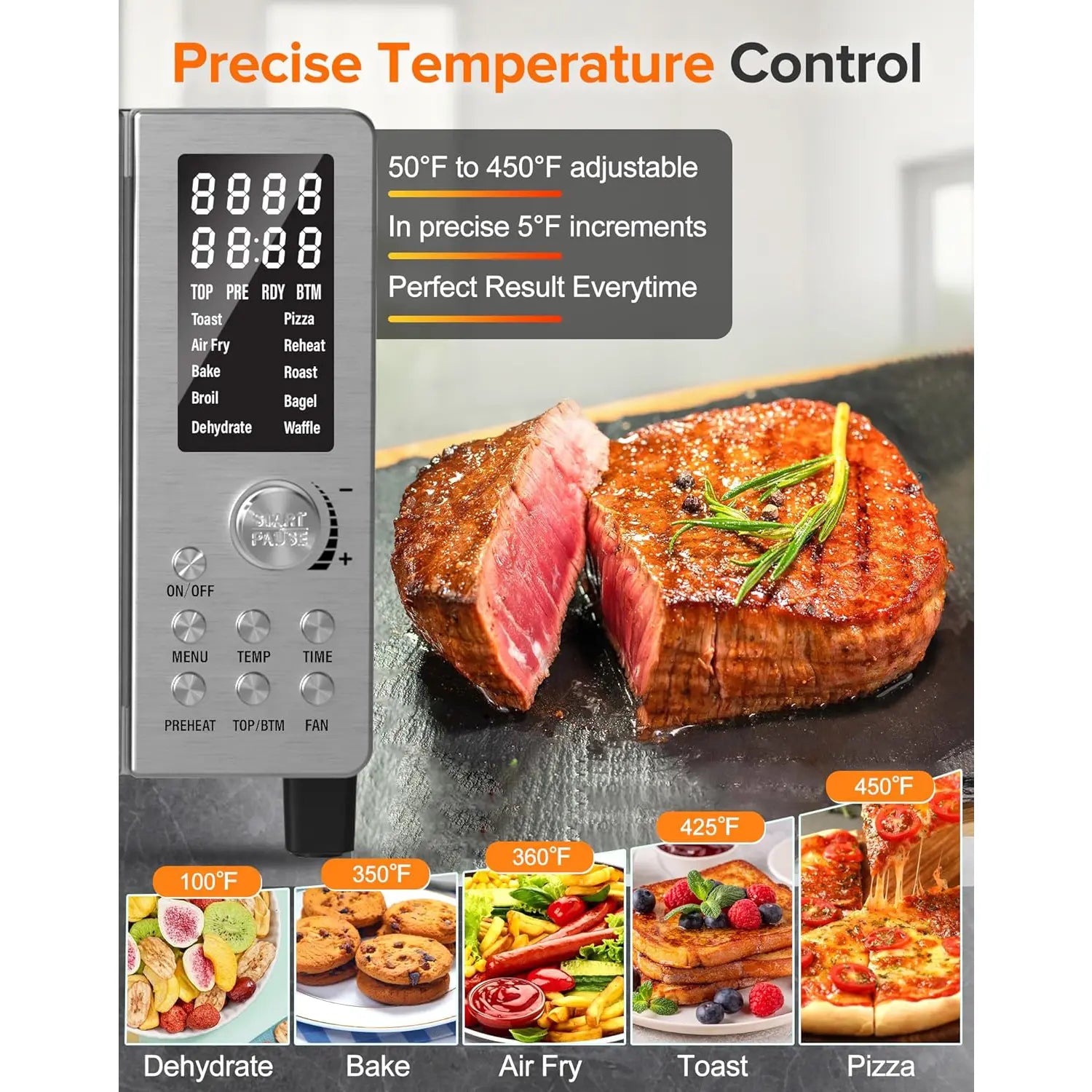 Nuwave Bravo Pro Toaster Oven & Air Fryer - Thumbnail 2