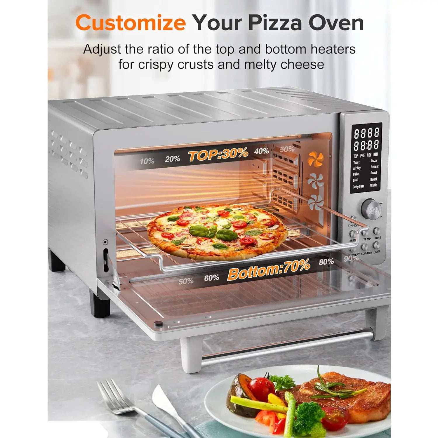 Nuwave Bravo Pro Toaster Oven & Air Fryer - Thumbnail 5