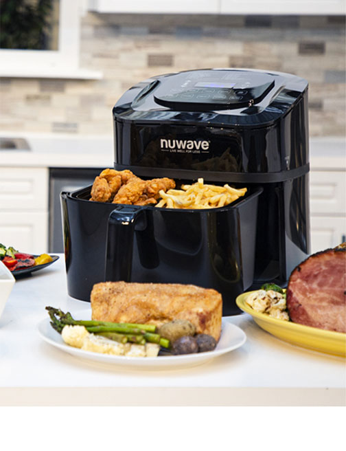 The Nuwave Duet pressure cooker and air fryer combo ! Now