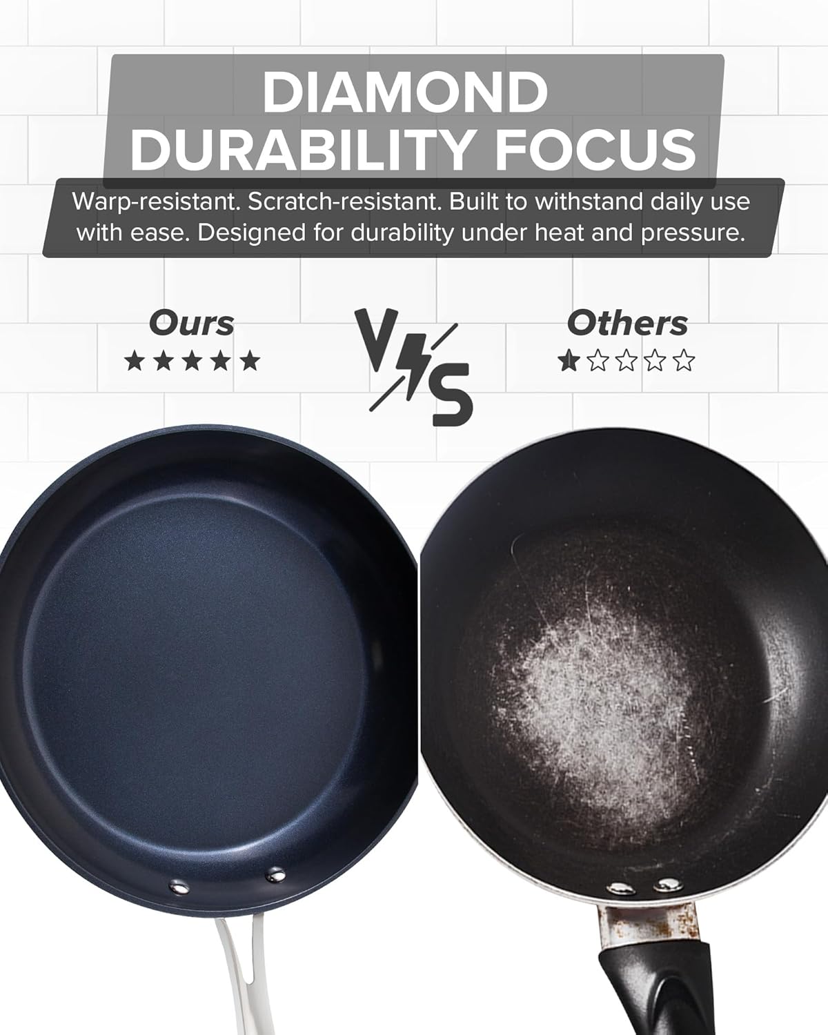 Duralon Blue G11 Non-Stick Cookware 12-Piece Set