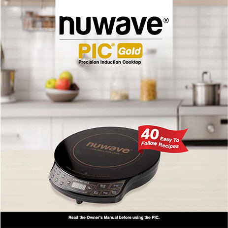 Nuwave Gold Induction Cooktop with 9-inch and 8-inch Fry Pan